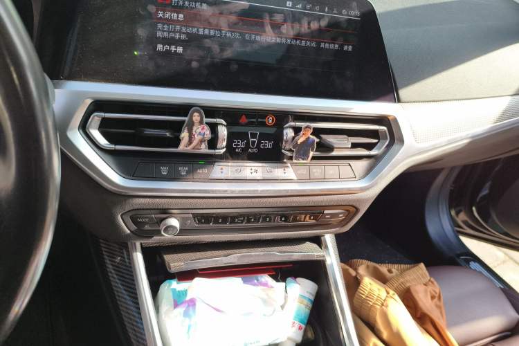 Used BMW 3 Series 2021 Second Facelift 325Li M Sport Night Edition Package Audio And AC Panel