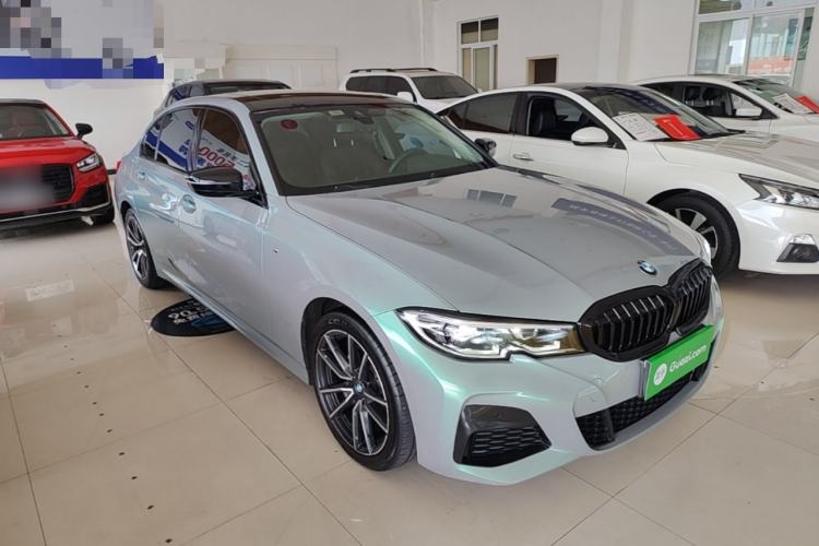 Used BMW 3 Series 2021 Restyled 325Li M Sport Package Front Right 45 Deg