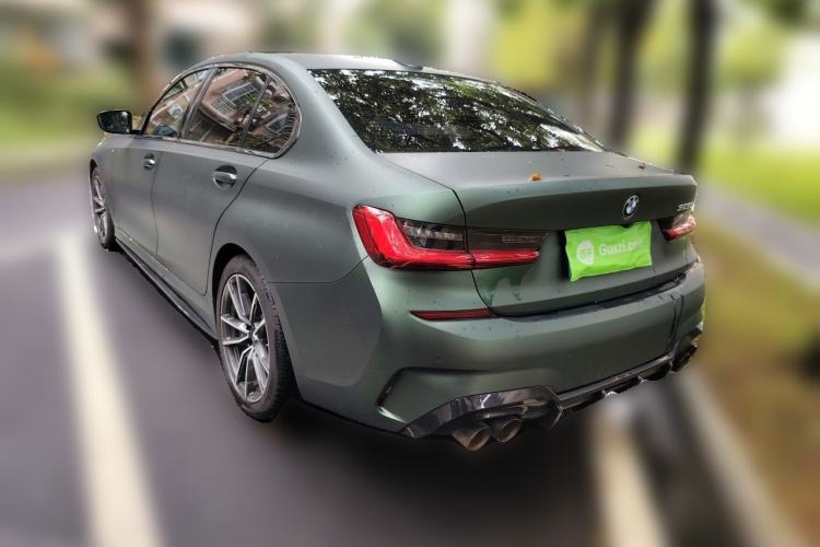 Used BMW 3 Series 2021 325Li M Sport Package Rear Left 45 Deg