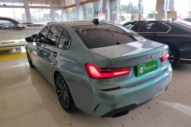 Used BMW 3 Series 2021 Restyled 325Li M Sport Package Rear Left 45 Deg