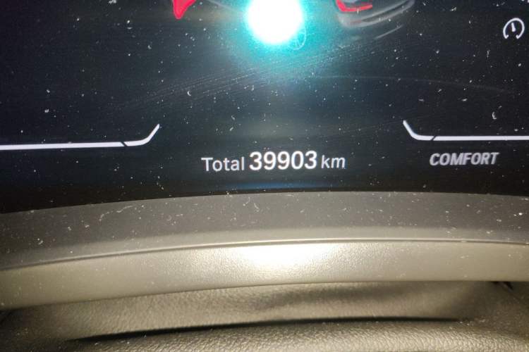 Used BMW 3 Series 2021 Facelifted 325Li M Sport Night Edition Package Odometer Close Up