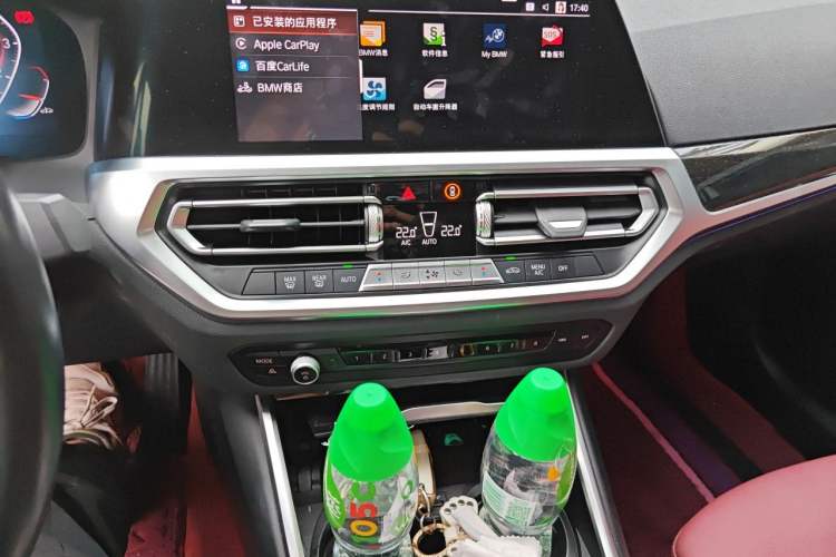 Used BMW 3 Series 2021 Restyled 325Li M Sport Package Audio And AC Panel