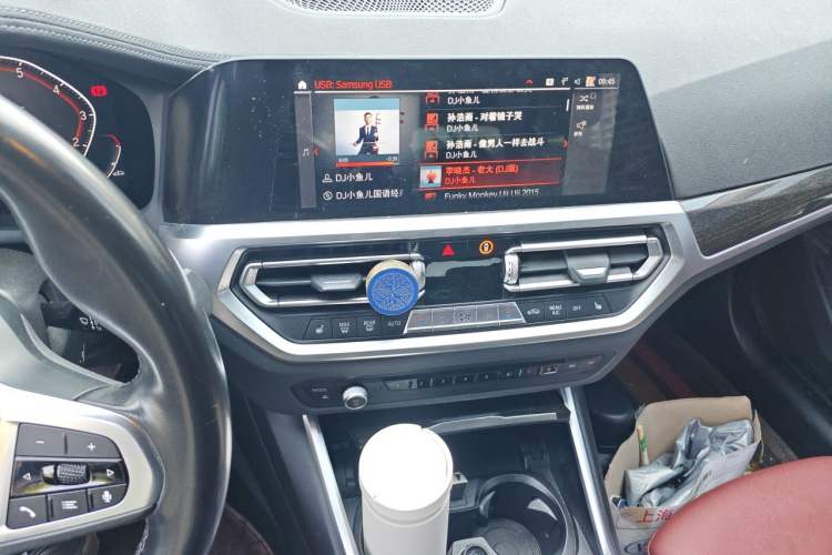 Used BMW 3 Series 2021 Restyled 325Li M Sport Package Audio And AC Panel