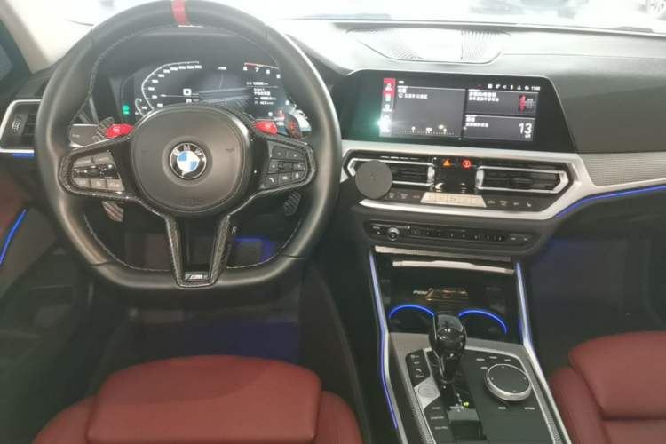 Used BMW 3 Series 2021 Restyled 325i M Sport Night Edition Package Center Console
