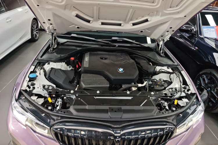 Used BMW 3 Series 2021 Restyled 325Li M Sport Package Engine Bay