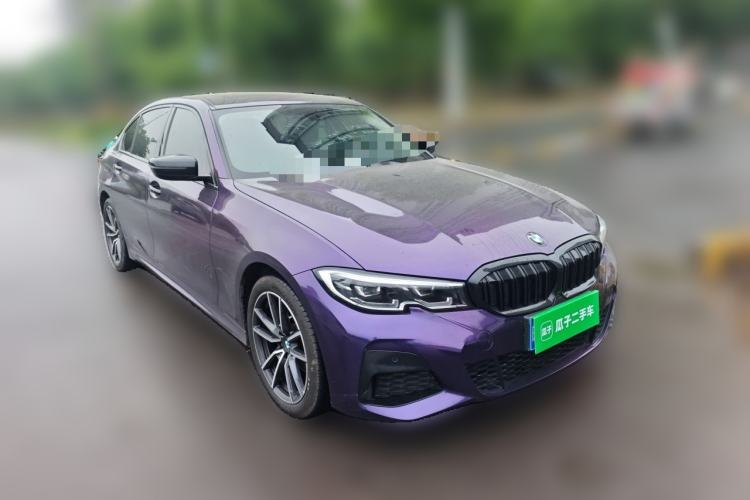 Used BMW 3 Series 2021 Facelifted 320Li M Sport Package Front Right 45 Deg