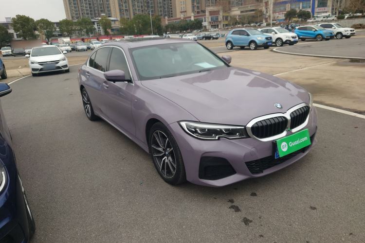 Used BMW 3 Series 2021 325Li M Sport Package Front Right 45 Deg