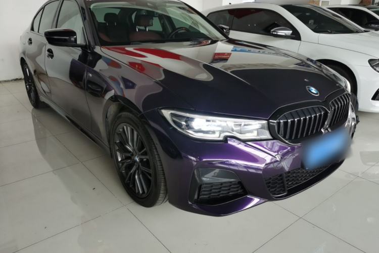 Used BMW 3 Series 2021 Restyled 325i M Sport Night Edition Package Front Right 45 Deg