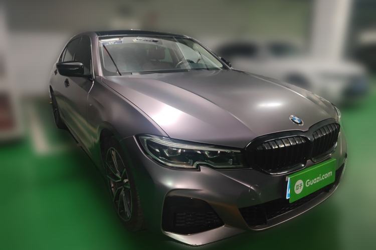 Used BMW 3 Series 2021 Second Facelift 325Li M Sport Package Front Right 45 Deg