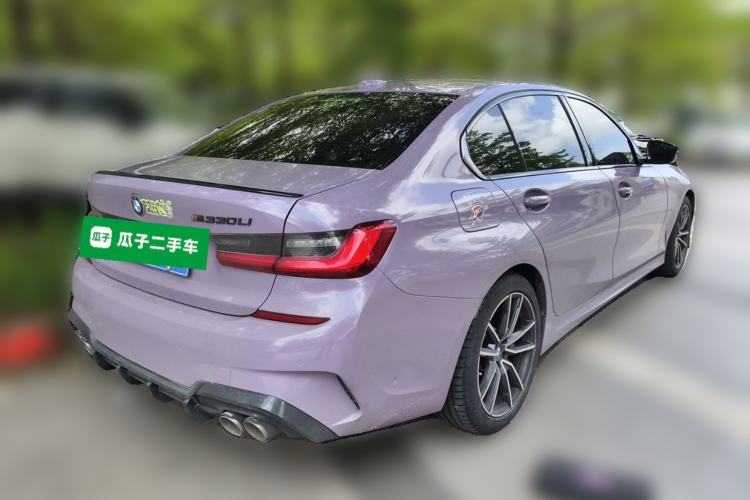 Used BMW 3 Series 2021 Restyled 325Li M Sport Package Rear Right 45 Deg