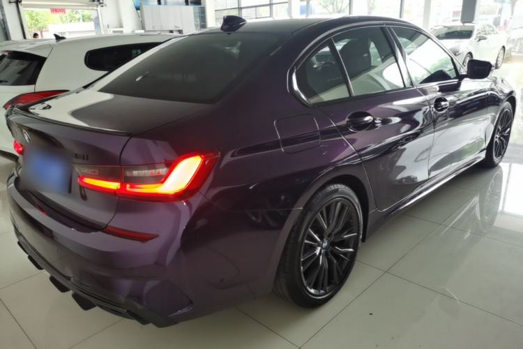 Used BMW 3 Series 2021 Restyled 325i M Sport Night Edition Package Rear Right 45 Deg