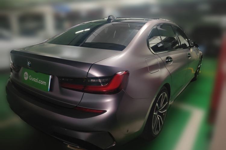 Used BMW 3 Series 2021 Second Facelift 325Li M Sport Package Rear Right 45 Deg