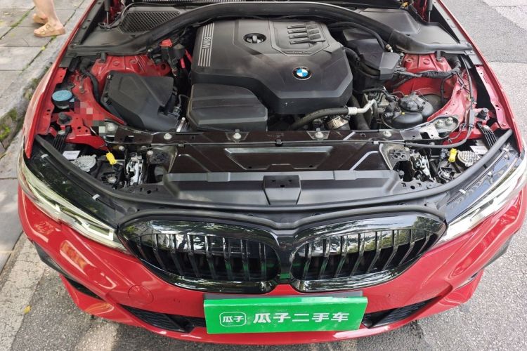 Used BMW 3 Series 2021 Second Facelift 325Li M Sport Package Engine Bay