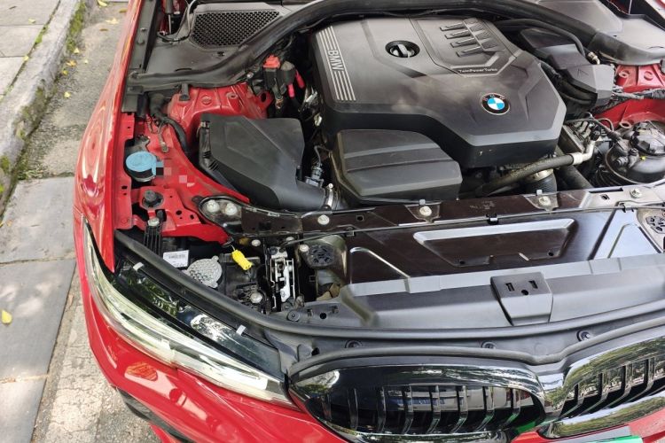 Used BMW 3 Series 2021 Second Facelift 325Li M Sport Package Engine Bay Right