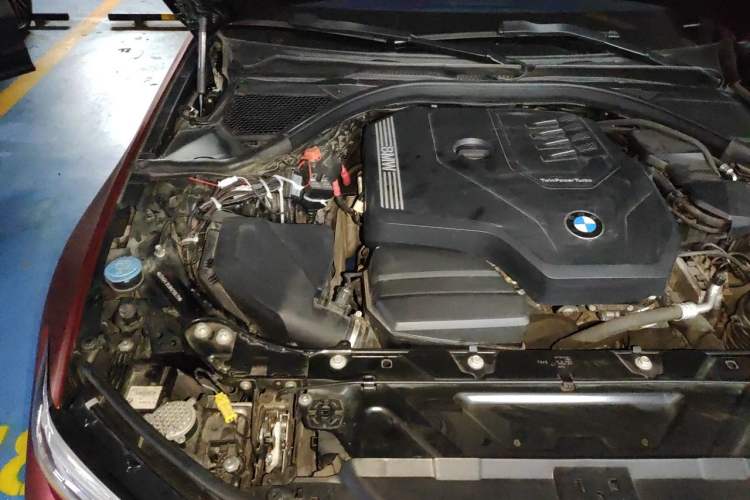 Used BMW 3 Series 2021 Second Facelift 325Li M Sport Package Engine Bay Right