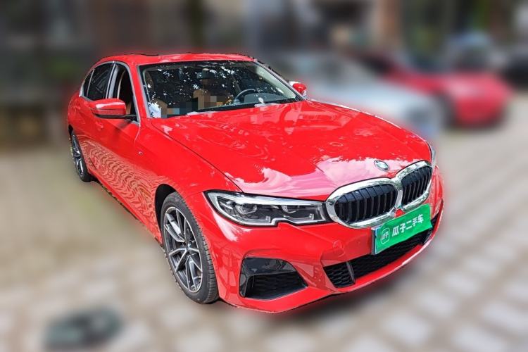 Used BMW 3 Series 2021 Facelifted 320Li M Sport Package Front Right 45 Deg