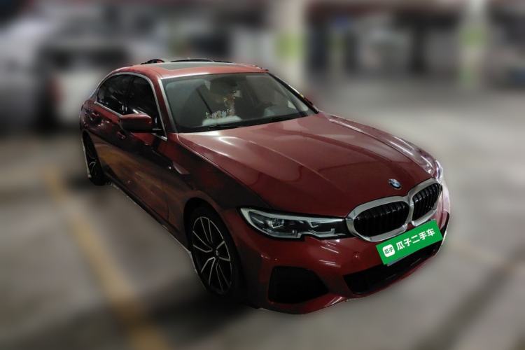 Used BMW 3 Series 2021 Facelifted 320Li M Sport Package Front Right 45 Deg