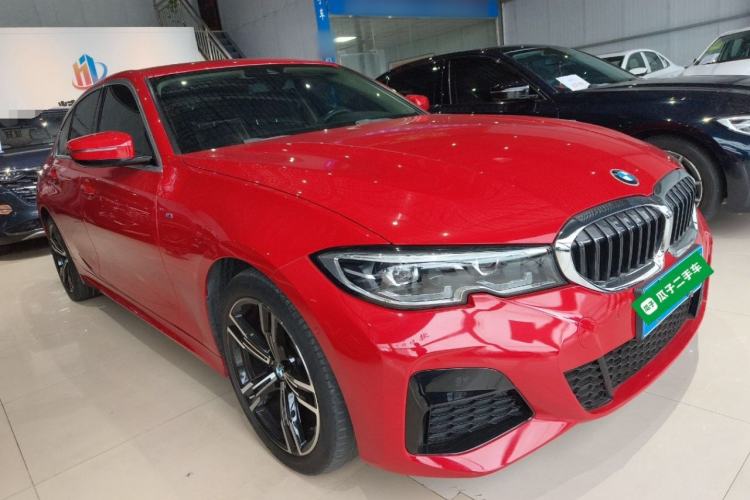Used BMW 3 Series 2021 Restyled 325i M Sport Package Front Right 45 Deg