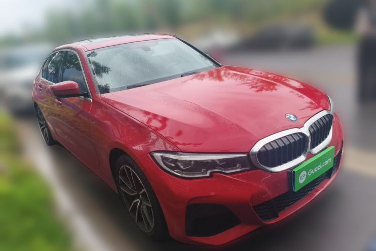 Used BMW 3 Series 2021 320Li M Sport Package Front Right 45 Deg