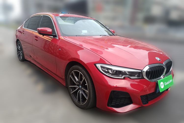 Used BMW 3 Series 2021 Facelifted 320Li M Sport Package Front Right 45 Deg