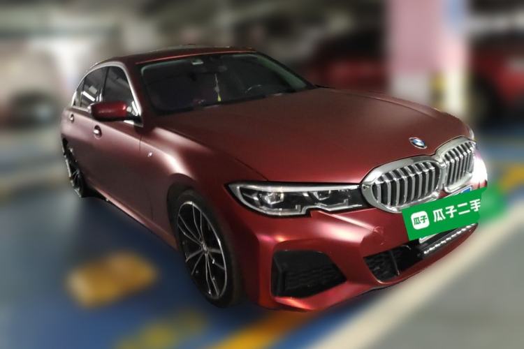 Used BMW 3 Series 2021 Second Facelift 325Li M Sport Package Front Right 45 Deg
