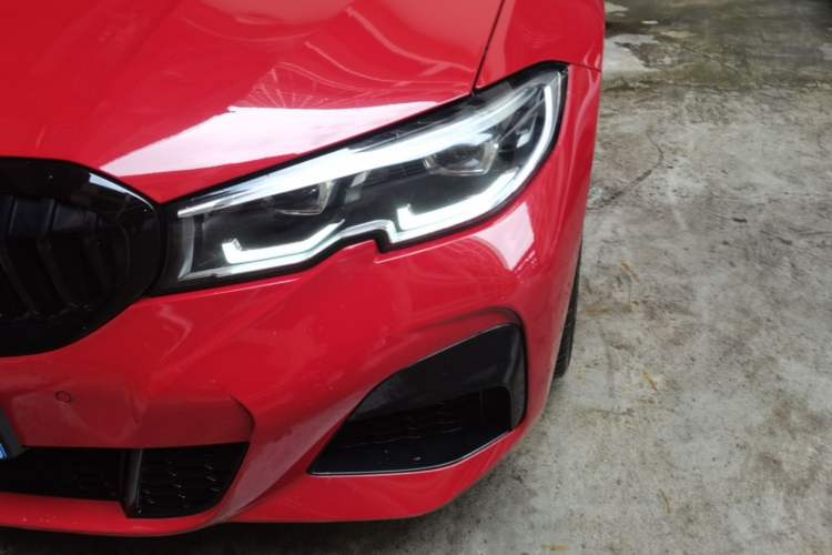 Used BMW 3 Series 2021 Second Facelift 325Li M Sport Night Edition Package Left Front Headlight