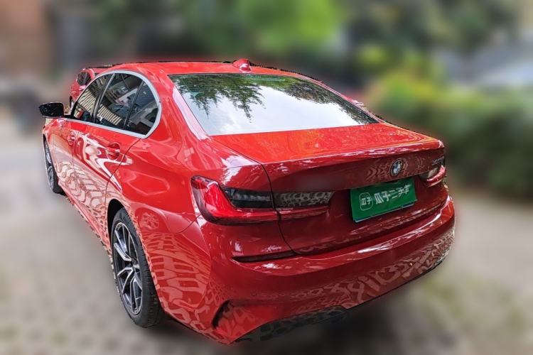 Used BMW 3 Series 2021 Facelifted 320Li M Sport Package Rear Left 45 Deg