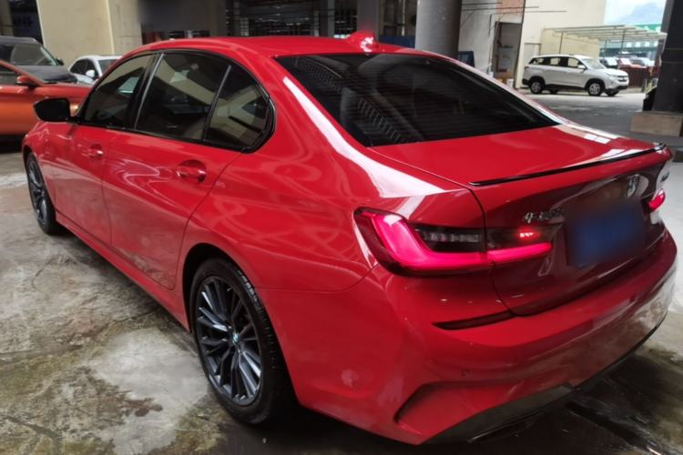 Used BMW 3 Series 2021 Second Facelift 325Li M Sport Night Edition Package Rear Left 45 Deg