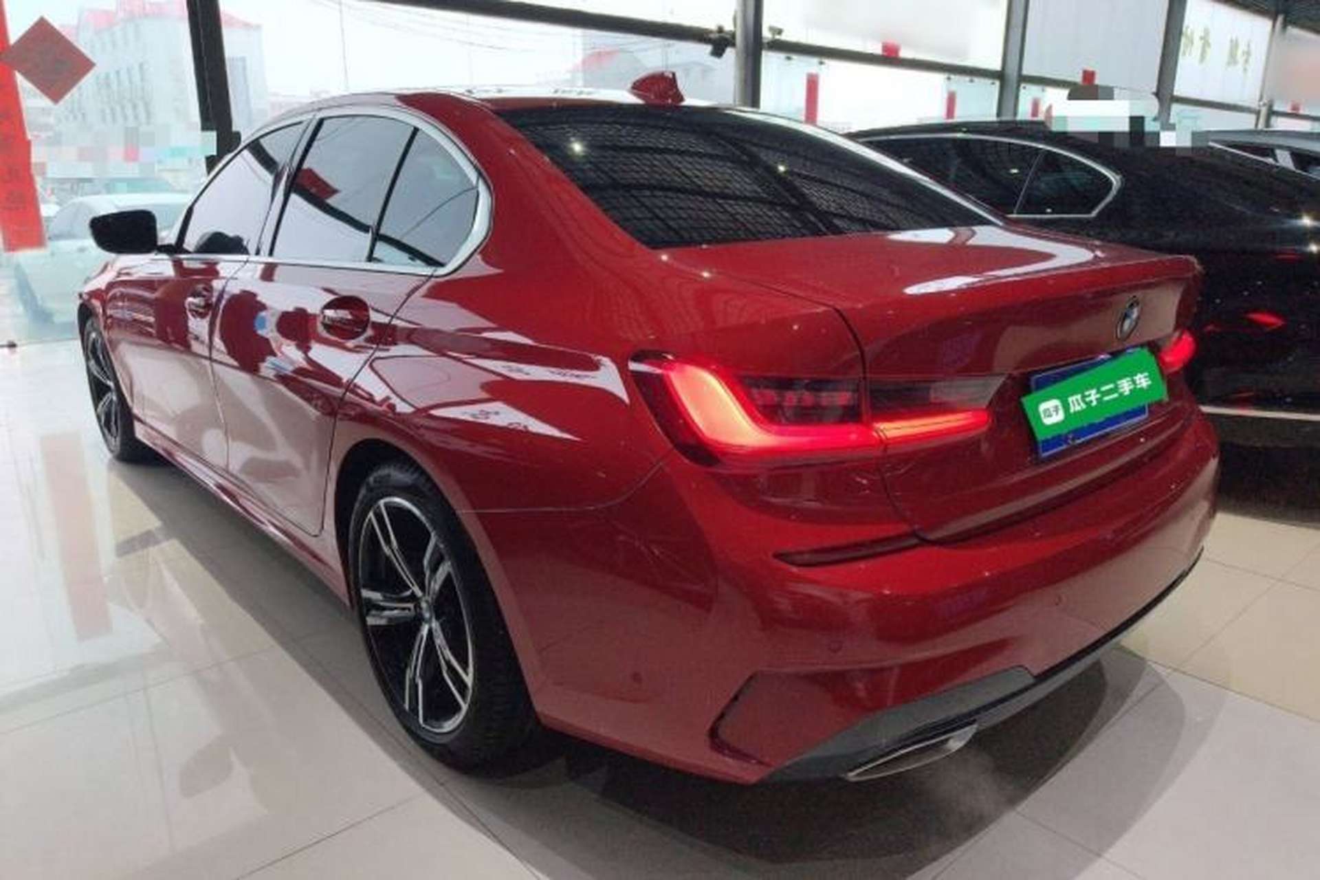 Used BMW 3 Series 2021 Restyled 325i M Sport Package Rear Left 45 Deg