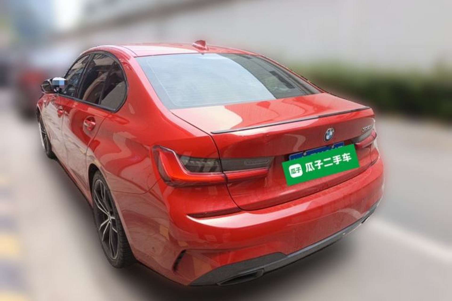 Used BMW 3 Series 2021 Facelifted 330i M Sport Night Edition Package Rear Left 45 Deg