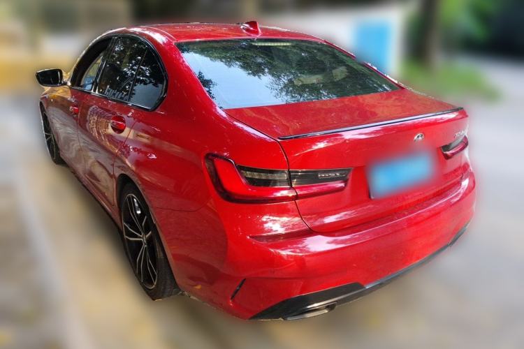 Used BMW 3 Series 2021 Facelifted 330i M Sport Night Edition Package Rear Left 45 Deg