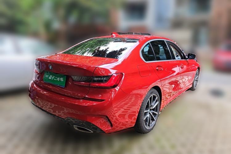 Used BMW 3 Series 2021 Facelifted 320Li M Sport Package Rear Right 45 Deg