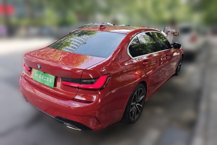 Used BMW 3 Series 2021 Second Facelift 325Li M Sport Package Rear Right 45 Deg