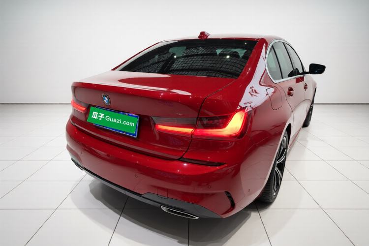 Used BMW 3 Series 2021 Restyled 325i M Sport Package Rear Right 45 Deg