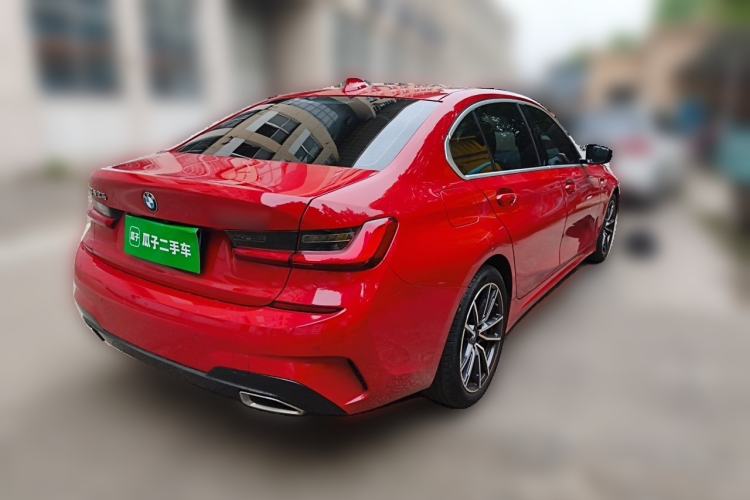 Used BMW 3 Series 2021 320Li M Sport Package Rear Right 45 Deg