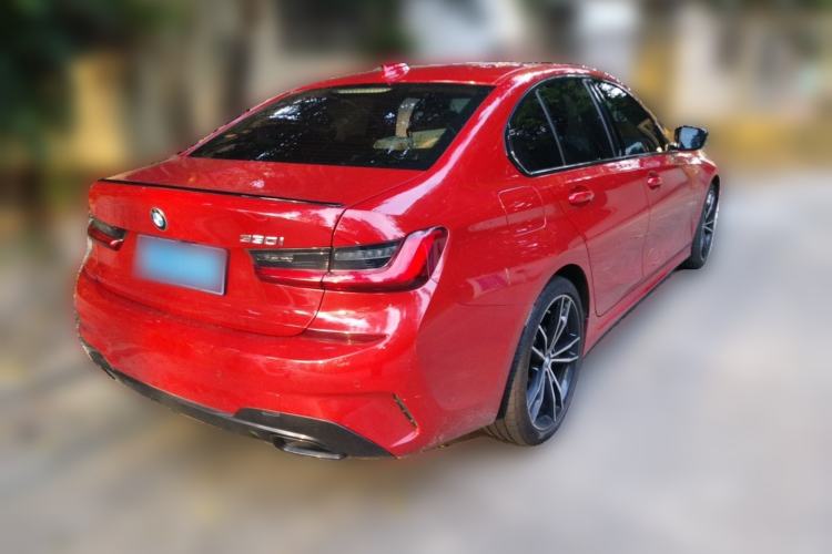 Used BMW 3 Series 2021 Facelifted 330i M Sport Night Edition Package Rear Right 45 Deg