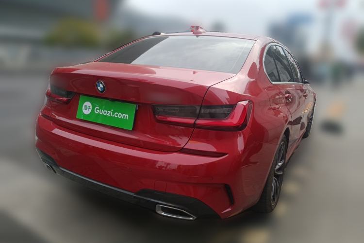 Used BMW 3 Series 2021 Facelifted 320Li M Sport Package Rear Right 45 Deg