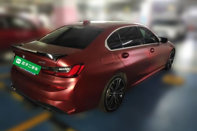 Used BMW 3 Series 2021 Second Facelift 325Li M Sport Package Rear Right 45 Deg
