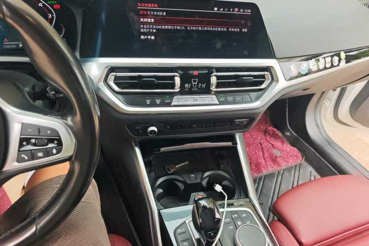 Used BMW 3 Series 2021 Facelifted 320Li M Sport Package Audio And AC Panel