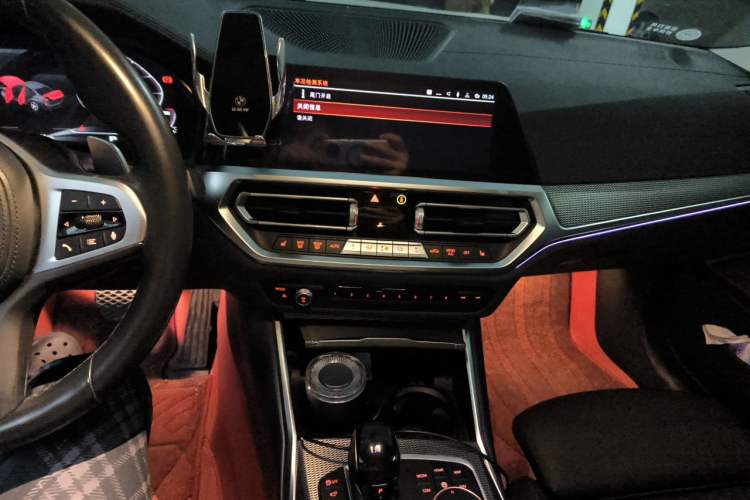 Used BMW 3 Series 2021 Second Facelift 330Li xDrive M Sport Night Edition Package Audio And AC Panel