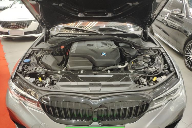 Used BMW 3 Series 2021 325Li M Sport Package Engine Bay