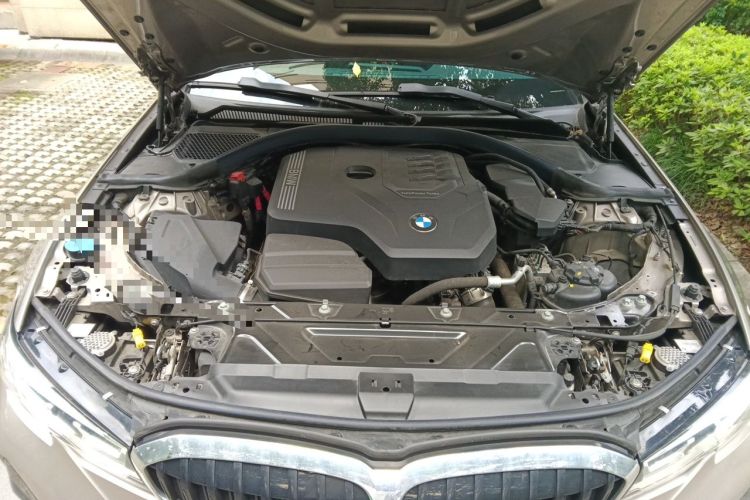 Used BMW 3 Series 2021 Second Facelift 325Li M Sport Package Engine Bay