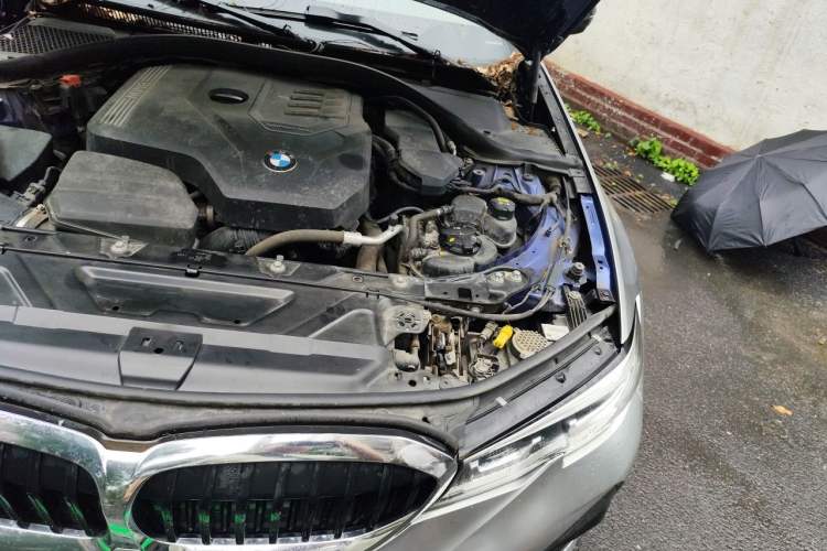 Used BMW 3 Series 2021 325Li M Sport Package Engine Bay Left
