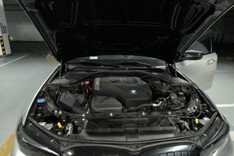 Used BMW 3 Series 2021 Second Facelift 330Li xDrive M Sport Night Edition Package Engine Bay