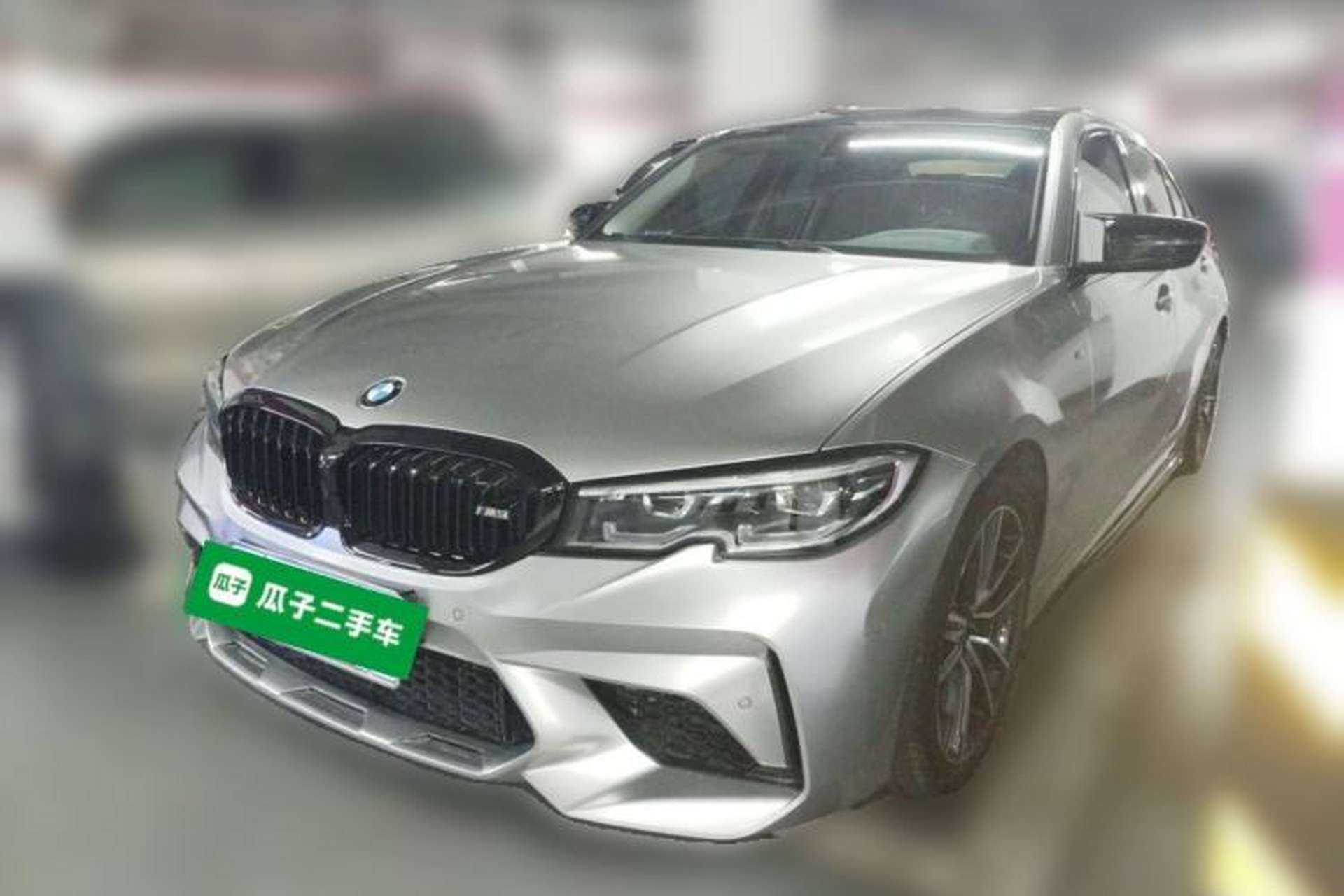 Used BMW 3 Series 2021 Facelifted 320Li M Sport Package Front Left 45 Deg