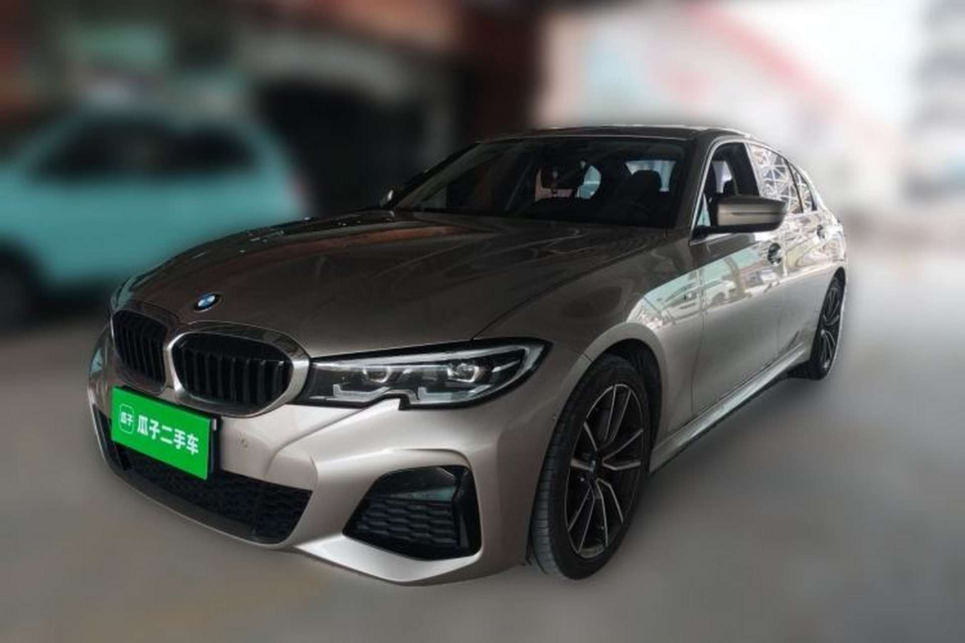 Used BMW 3 Series 2021 325Li M Sport Package Front Left 45 Deg