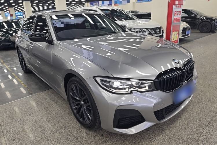 Used BMW 3 Series 2021 Second Facelift 325i M Sport Night Edition Package Front Right 45 Deg