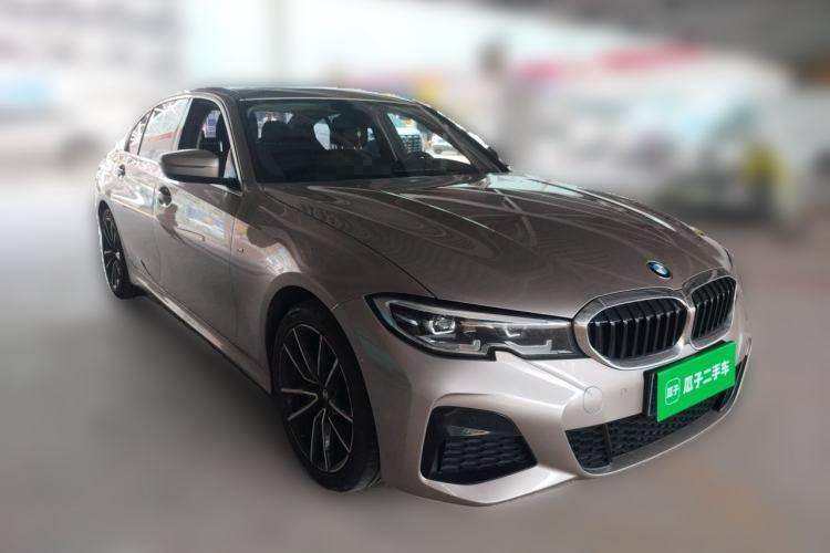 Used BMW 3 Series 2021 325Li M Sport Package Front Right 45 Deg