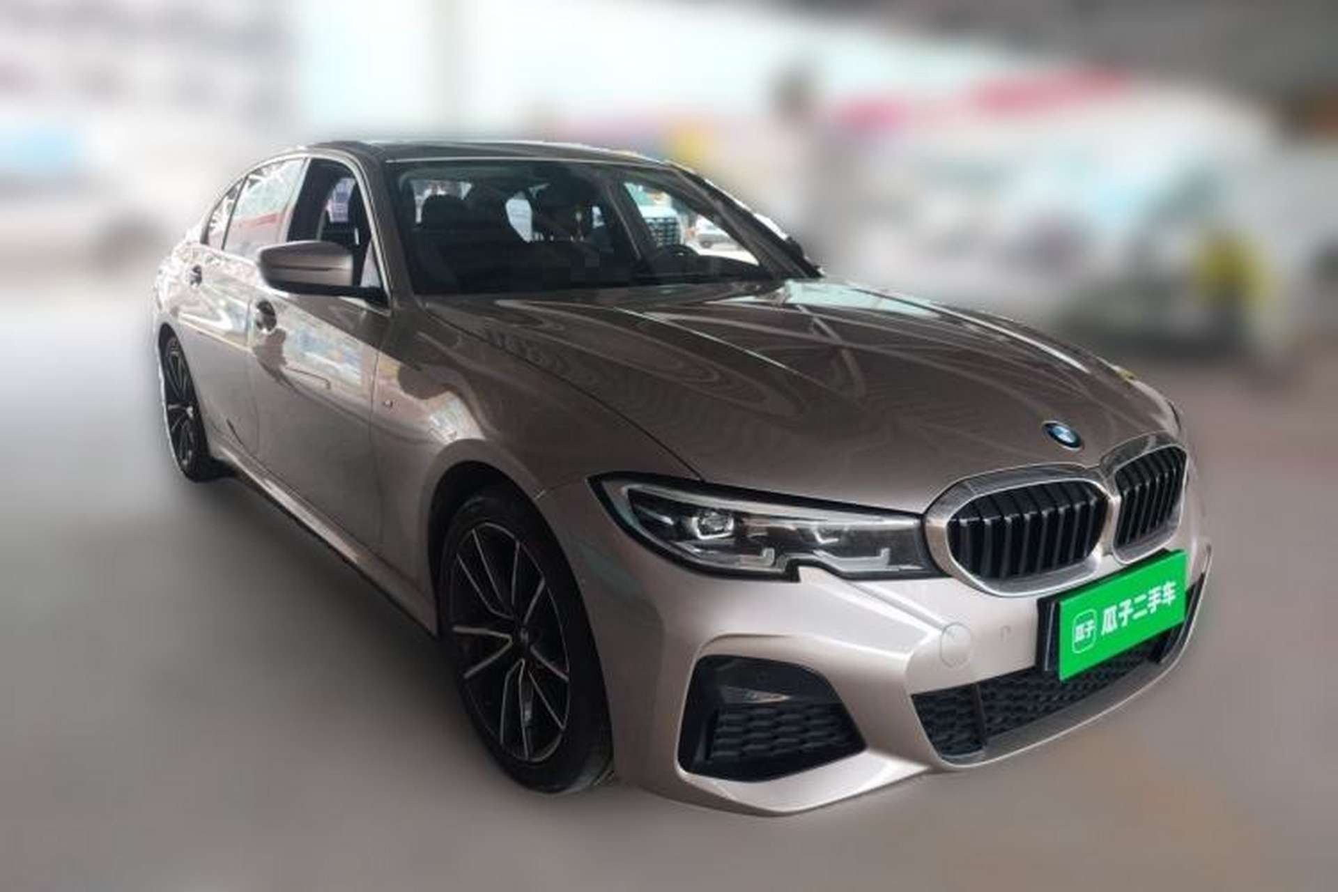 Used BMW 3 Series 2021 325Li M Sport Package Front Right 45 Deg