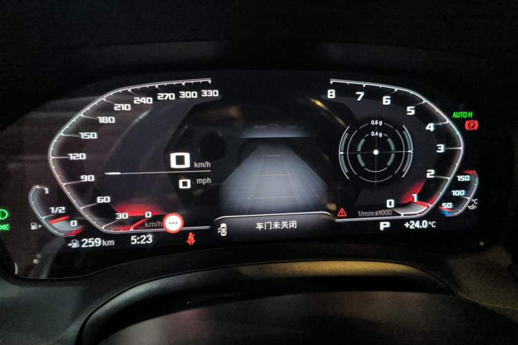 Used BMW 3 Series 2021 Second Facelift 330Li xDrive M Sport Night Edition Package Instrument Cluster